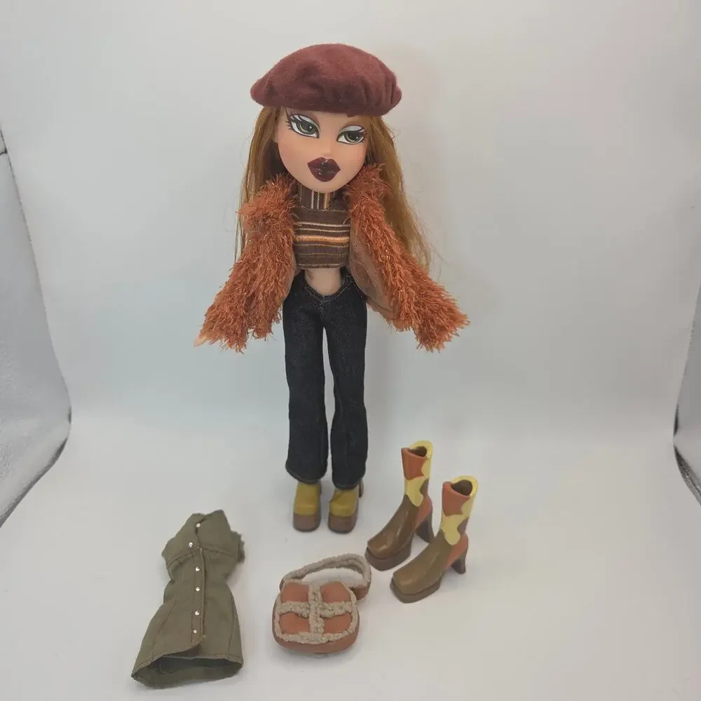 Vintage 2002 Bratz Xpress It Meygan Doll With Clothes Shoes More Near Complete